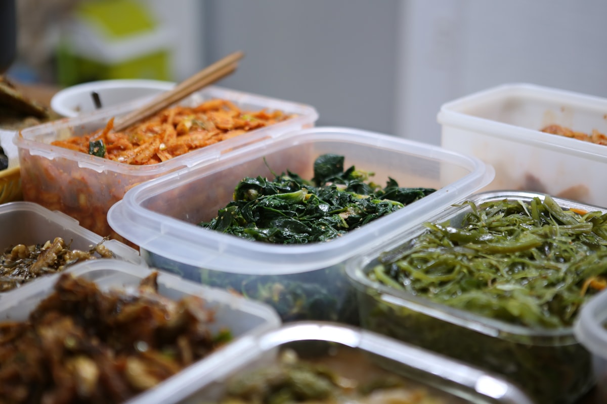 Fresh ingredients for healthy cooking